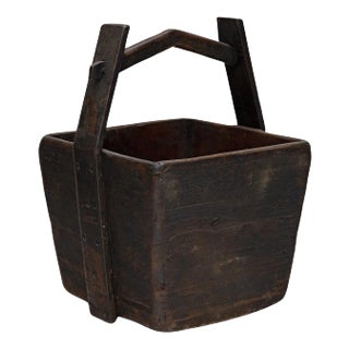 Chinese Provincial Grain Container, c. 1850 For Sale