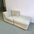 A beautiful soft and comfortable chair and ottoman with pale beige tweed upholstery. Add in the second ottoman to make a...