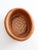 Vintage Woven Bamboo Basket Bowl With Rounded Sides For Sale - Image 10 of 14
