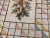 1930s Ivory Cream Floral Folk Art Holly Antique American Hooked Rug For Sale - Image 9 of 15