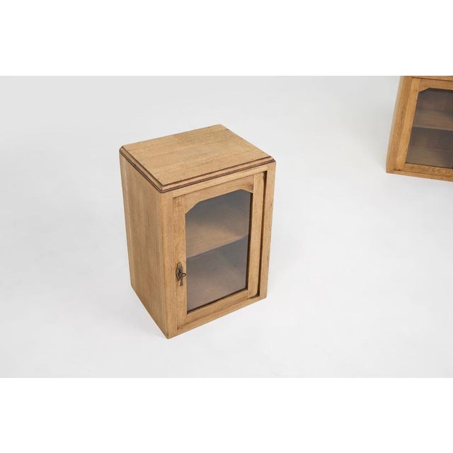 Rustic French Table Display Cabinet, 1900s For Sale - Image 9 of 14