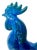 Vintage Italian Blue & Green Ceramic Rooster Figurine For Sale In Atlanta - Image 6 of 9