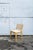 Chairs with curved birch wood structure, seat and back in linen. Model 661 Designer Alvar Aalto Artek production 70s...
