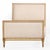 This frame features a refined square head and footboards highlighted with giltwood accents, adding an elegance to the...