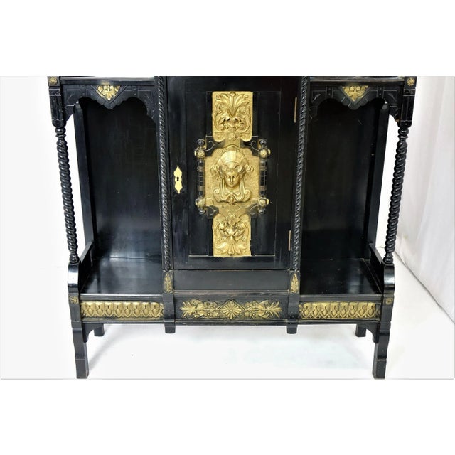 French Antique French Storage or Display Cabinet For Sale - Image 3 of 11