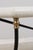 Wrought Iron Base Marble Top Console Sofa Table For Sale - Image 14 of 15