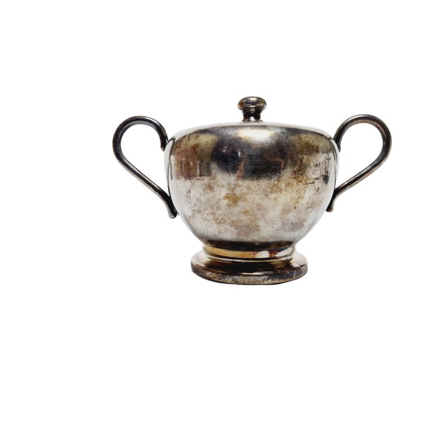 Art Deco Sugar Bowl from Hefra, Poland, 1970s For Sale - Image 9 of 9
