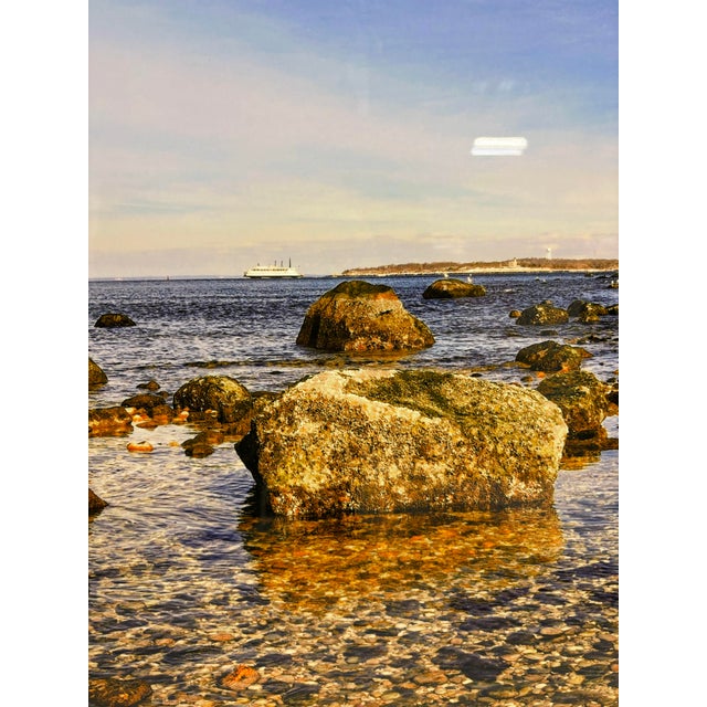Contemporary Photo of Orient Point, Ny on Plexiglass - Unknown Artist For Sale - Image 4 of 4