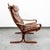 Mid-Century Modern Mid Century Danish Modern Lounge Chair Brown Leather Ingmar Relling Westnofa Arm For Sale - Image 3 of 12