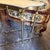 1950s Mid-Century Modern Yellow Marble and Brass Italian Console For Sale - Image 9 of 10