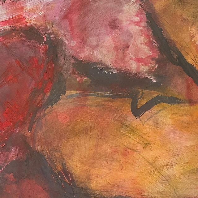 Paint Samurai Love - Virginia Cohn Parkum, C. 1980s For Sale - Image 7 of 8