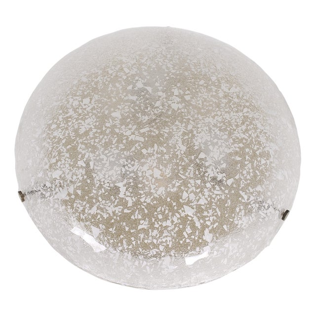 Round Murano Glass Pendant Light, 1970s For Sale