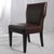 Wood Heiberg Cummings Design Chairs with Ostrich Embossed Leather- Set of 2 For Sale - Image 7 of 12