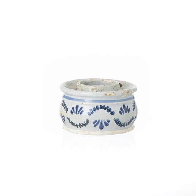 Inkwell with Sandblaster in Earthenware, 19th Century For Sale - Image 6 of 6