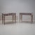 Pair of Mid-Century Modern Desks in Limed Oak, Lattice Design, 1950s For Sale - Image 13 of 14