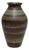 20th Century German Mid-Century Modern Gray and Brown Ceramic Vase For Sale