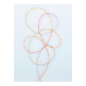 Contemporary Abstract Cast Acrylic and Spray Paint "Mother" by Tom Henderson
