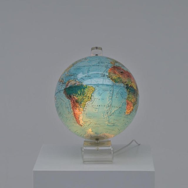 Acrylic Glass Globe Lamp For Sale - Image 12 of 18