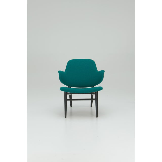 1950s Shell Lounge Chair by Ib Kofod-Larsen for Christensen & Larsen, 1950s For Sale - Image 5 of 15