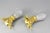 Art Deco French Gilt Bronze and Clear Glass Ceiling Lights, 1920s, Set of 2 For Sale - Image 17 of 18
