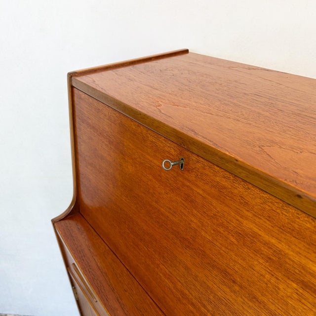 1960s Jentique Teak Writing Bureau, 1960s For Sale - Image 5 of 13