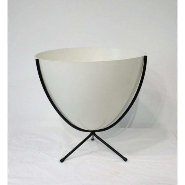 Mid Century Zenith Bullet Planter W/ Tri Pod Stand For Sale - Image 9 of 9