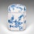 Traditional Vintage Spice Jar, Oriental, Ceramic, Lidded Cookie Canister, Blue & White For Sale - Image 3 of 10