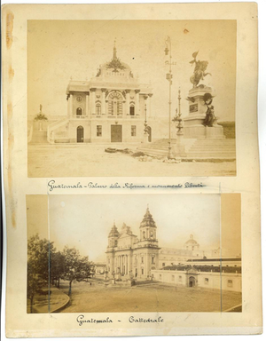 Unknown, Ancient View of Guatemala City, 1880s, Photograph