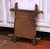 Early 20th Century French Faux Bamboo Walnut Wall Mirror For Sale In Dallas - Image 6 of 6