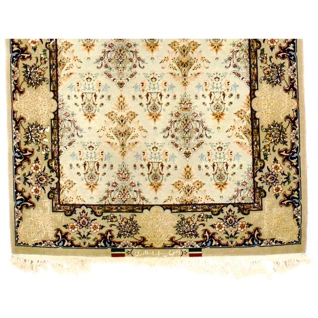 Persian Early 21st Century Isfahan Rug 2’8" X 7’3” For Sale - Image 3 of 7