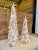 Custom Coastal Organic SculpturauSeashell Holiday Cone Trees – Pair For Sale In Naples, FL - Image 6 of 12