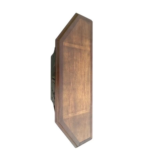 Vintage Drexel Mid-Century Modern Bronze & Walnut Credenza For Sale - Image 9 of 13