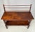 Farmhouse Antique Rustic Wood Baker's Rack / Wash Stand With Slotted Gallery & Lower Shelf For Sale - Image 3 of 13
