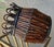 Late 20th-Century Handcrafted Pencil Bamboo "Looped Crown" Rim Cachepot / Planter Basket For Sale - Image 15 of 18