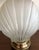 1970s 1970s Shell Form Glass Table Lamps - a Pair For Sale - Image 5 of 8