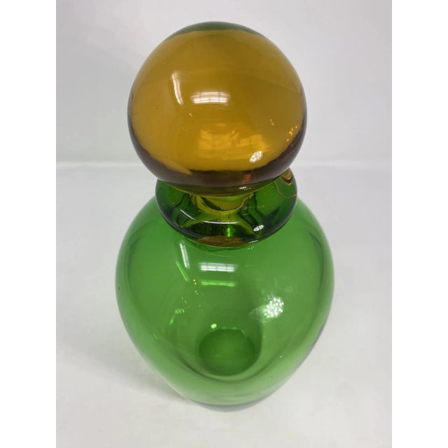 Contemporary Vintage Murano Glass Vase For Sale - Image 3 of 3