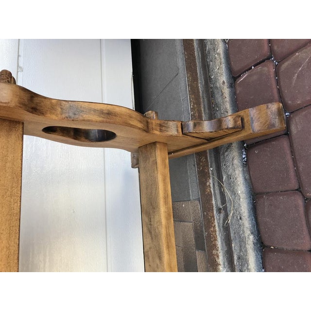 Oak Veneer and OSB Dining Table, 1970s For Sale - Image 12 of 18