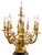 1960s Majestic Pair of Antique Sevres-Style Porcelain & Ormolu Candelabra Lamps on Pedestals 19th Century For Sale In Orlando - Image 6 of 8