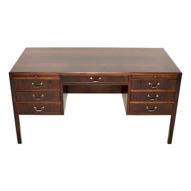 Danish Desk by O. Bank Larsen, 1950s For Sale