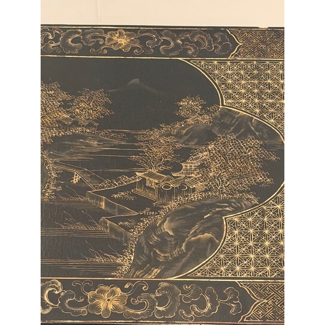 Chinese Lacquered Coffee Table For Sale In Philadelphia - Image 6 of 14