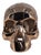 Gold Resin Skull from Richard Orlinski For Sale