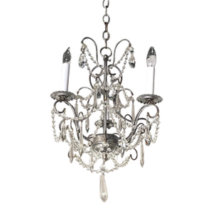 Small Scale Crystal Chandelier