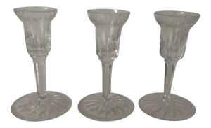Waterford Crystal Candleholders (3)