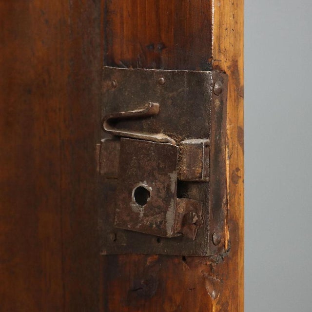 Antique Walnut and Fir Cupboard with Drawers, Italy, Early 20th Century For Sale - Image 6 of 10