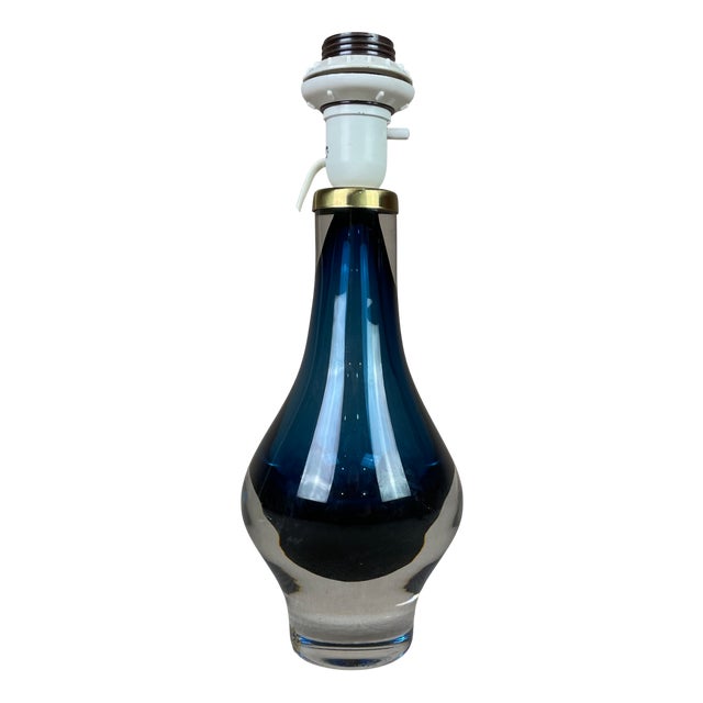 Crystal Table Lamp by Mona Morales-Schildt for Kosta, 1960s For Sale