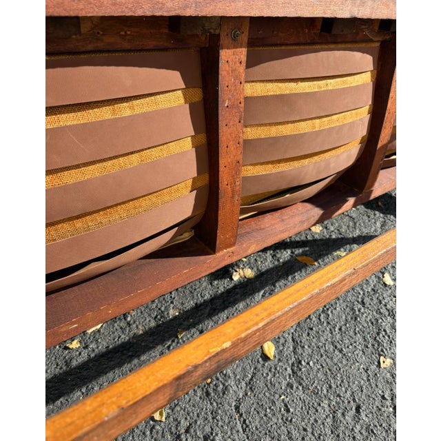 Antique Railroad Bench For Sale - Image 14 of 15