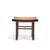 Baker Furniture Company Michael Taylor for Baker Far East Collection Mid Century Cane and Mahogany Stool For Sale - Image 4 of 10