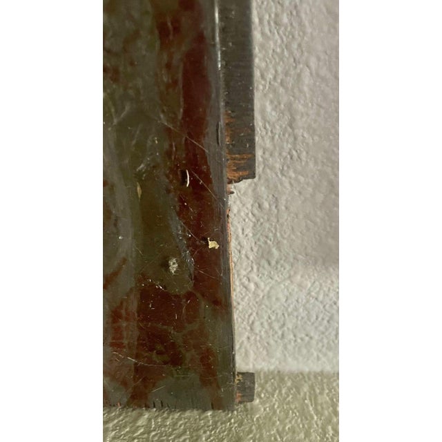 Christopher Shoemaker Abstract Figurative Painting (Unframed), 18" X 13" For Sale - Image 6 of 8