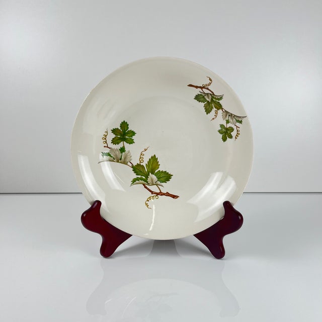 Vintage Vine Soup Plates from Villeroy & Boch, 1980s, Set of 5 For Sale - Image 6 of 12