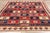 Red Vintage Persian Lori Checkerboard Rug - 05'03 X 07'06 For Sale - Image 8 of 9